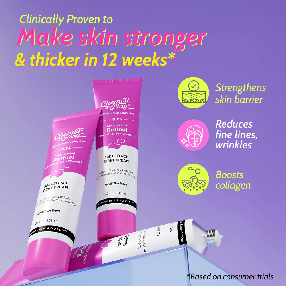 0.1% Retinol Night Cream - 30 gm | Pack of 2 - Image 5