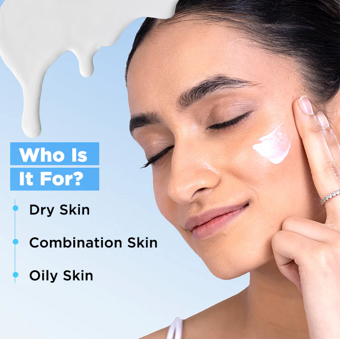 3% Niacinamide Featherlight Fluid Sunscreen| SPF 50+ PA++++| In-Vivo Tested - 45ml - Image 5