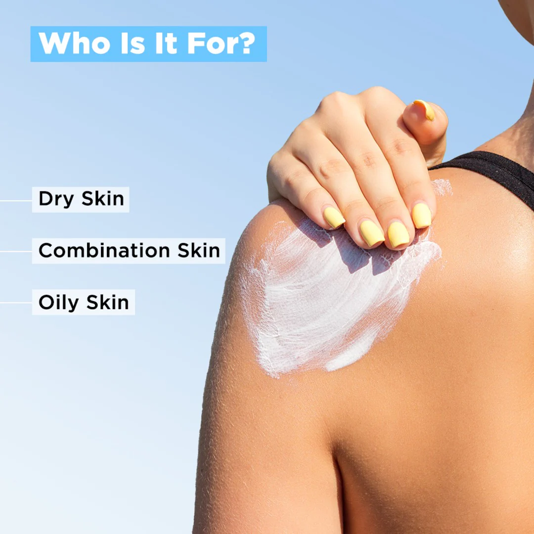 3% Niacinamide Featherlight Fluid Sunscreen (45 ml) + 5% Niacinamide Sunscreen Body Lotion (200 ml) + Hydrating Fluid Sunscreen (200 ml) combo - Image 9