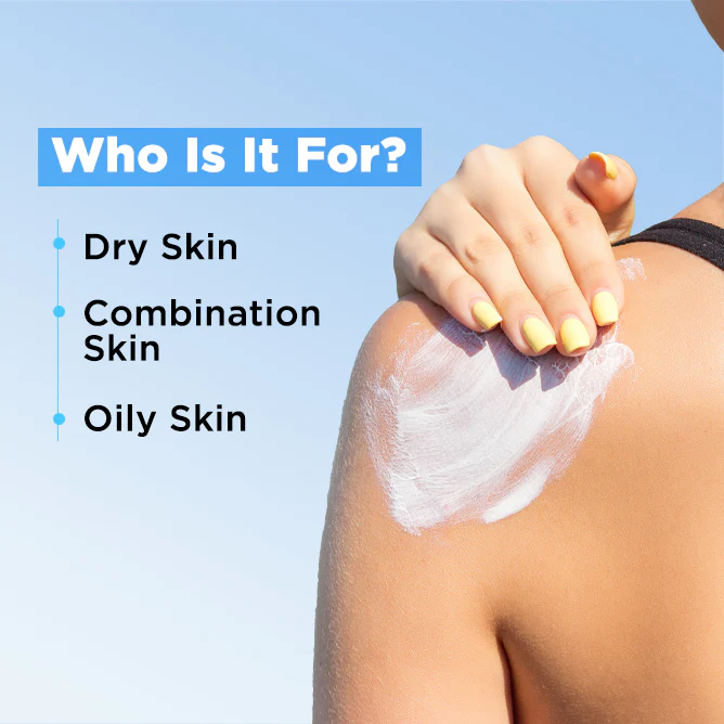 5% Niacinamide Sunscreen Body Lotion| SPF 50+ PA++++| In-Vivo Tested - 200ml - Image 4
