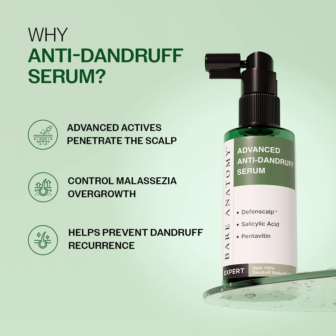 Advanced Anti Dandruff Serum with Salicylic Acid & Pentavitin - 50 ml - Image 3