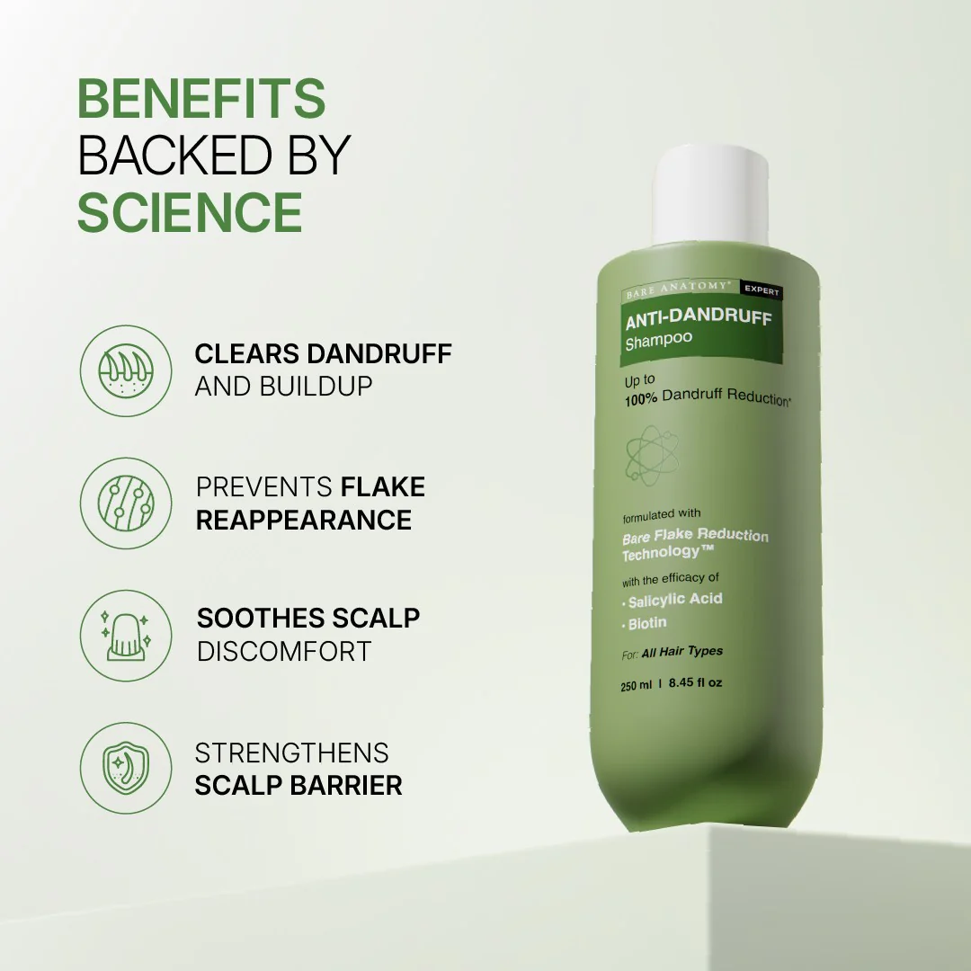 Anti-Dandruff Shampoo (250 ml) & Exfoliating Body Wash (236 ml) Bestselling Combo - Image 3