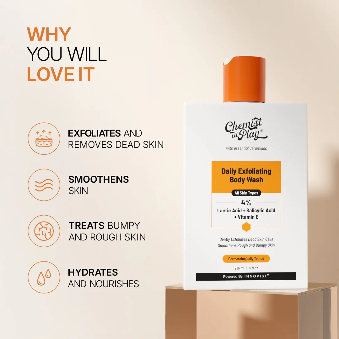 Anti-Dandruff Shampoo (250 ml) & Exfoliating Body Wash (236 ml) Bestselling Combo - Image 4
