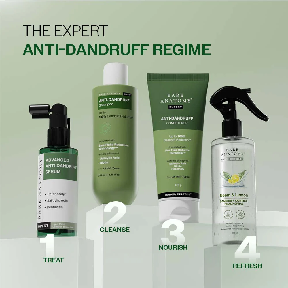 Anti Dandruff Shampoo with Salicylic Acid, Piroctone Olamine & Biotin - 100 ml - Image 7
