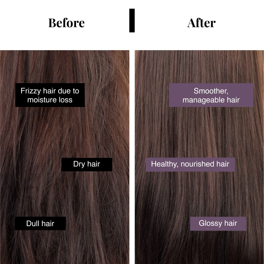 Anti-Frizz Leave-In Conditioner with Argan Oil & Hyaluronic Acid for frizzy hair - 150 ml | Pack of 2 - Image 4