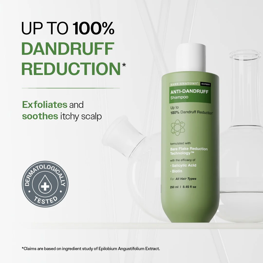 Anti-Grey Serum (50 ml) & Anti-Dandruff Shampoo (250 ml) Combo - Image 2