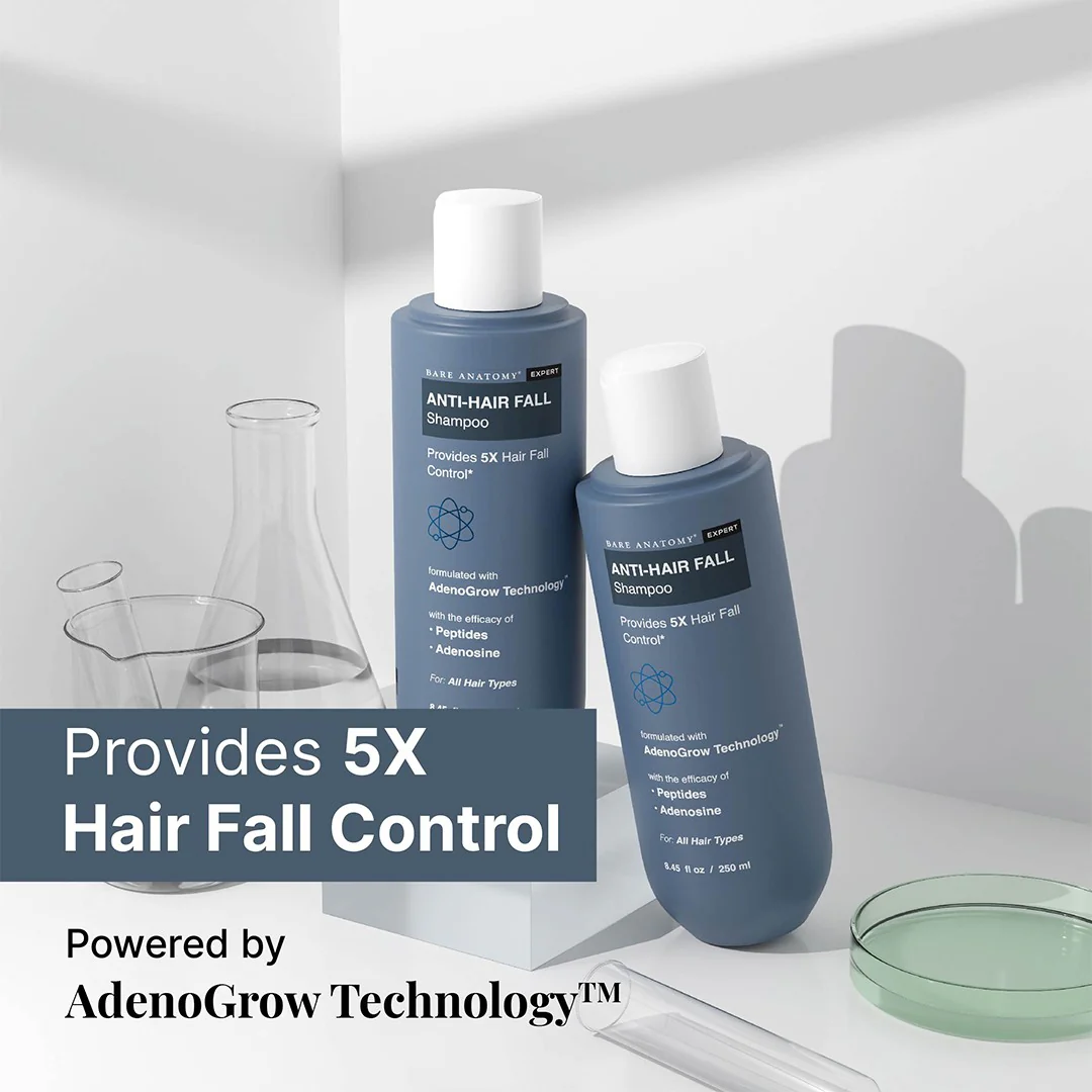 Anti-Hairfall Shampoo (250 ml) & Anti-Dandruff Shampoo (250 ml) Combo - Image 2
