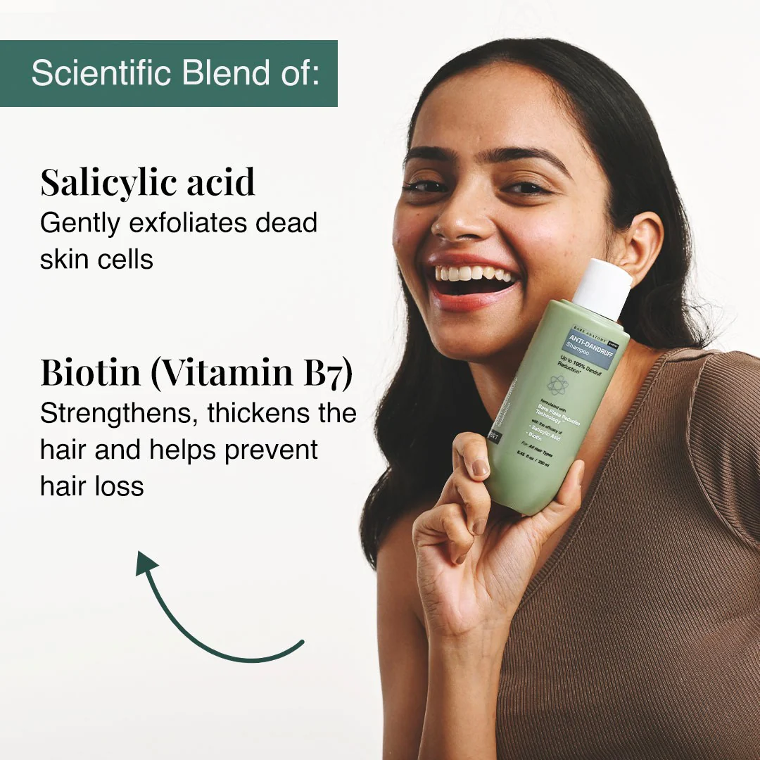 Anti-Hairfall Shampoo (250 ml) & Anti-Dandruff Shampoo (250 ml) Combo - Image 5