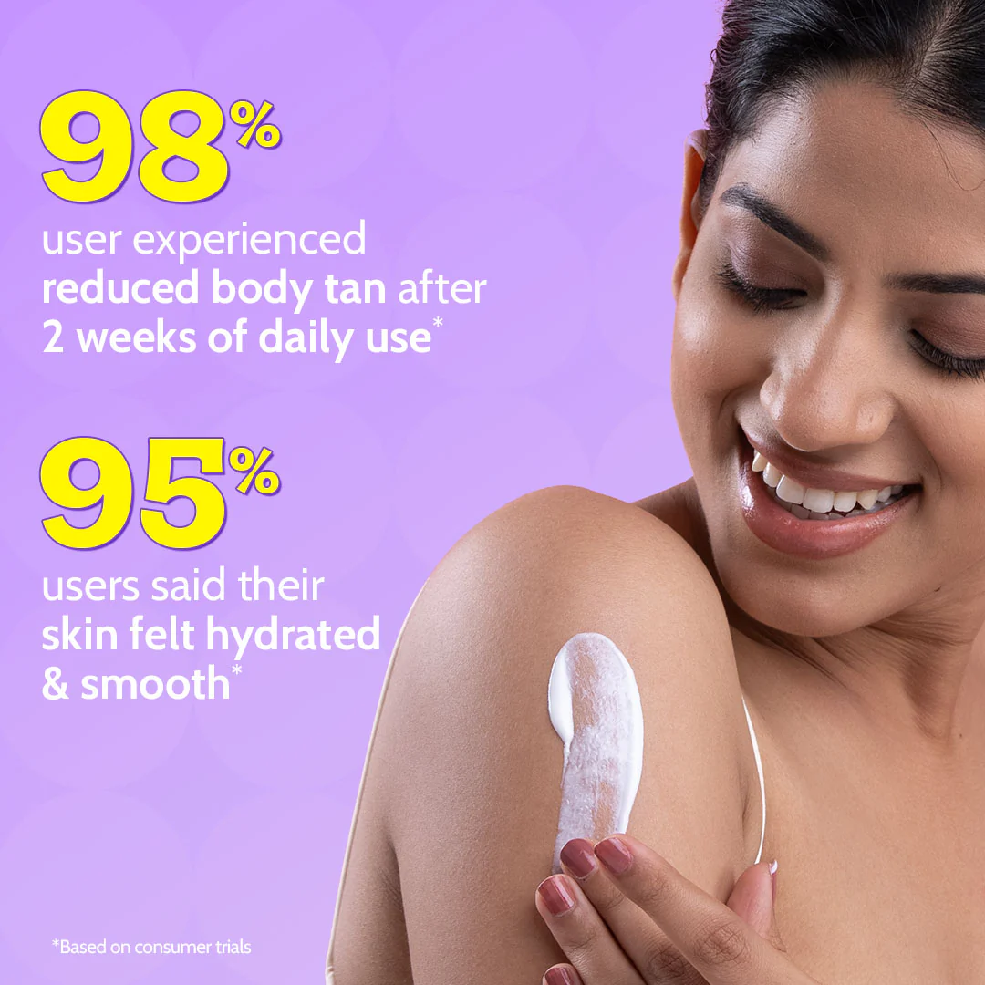 Bright Boost SPF Body Lotion with Niacinamide & SPF 50+ | 236 ml - Image 4