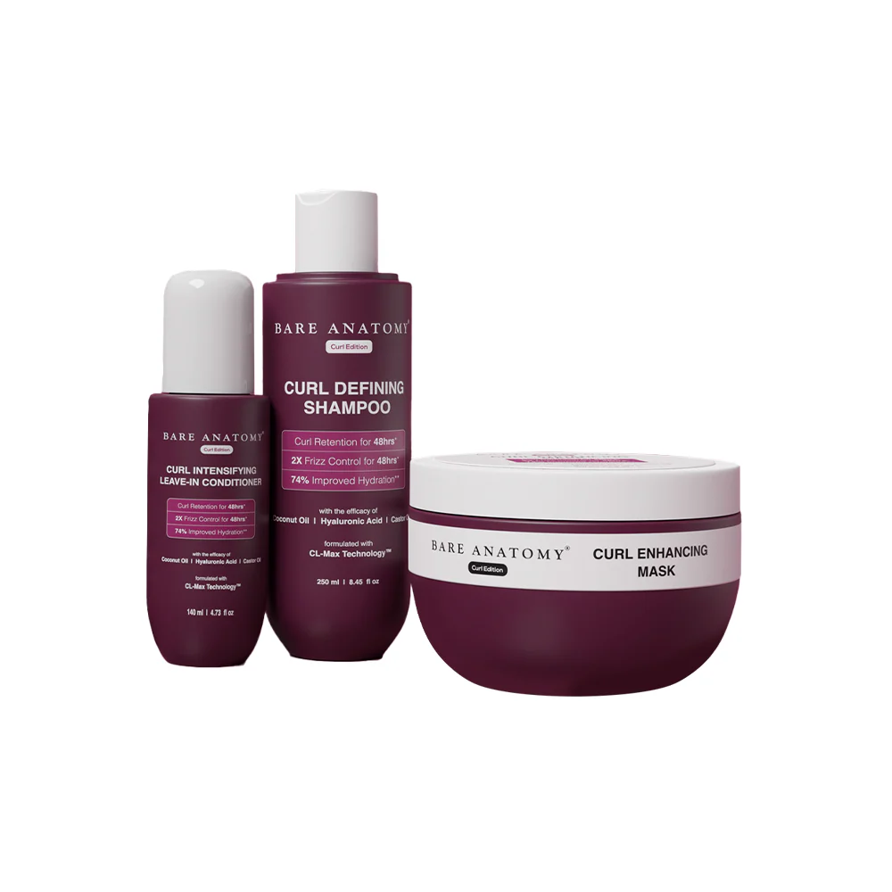 Curl Defining Kit (Shampoo - 250 ml | Hair Mask - 250 gm | Gel - 140 ml) - Image 9