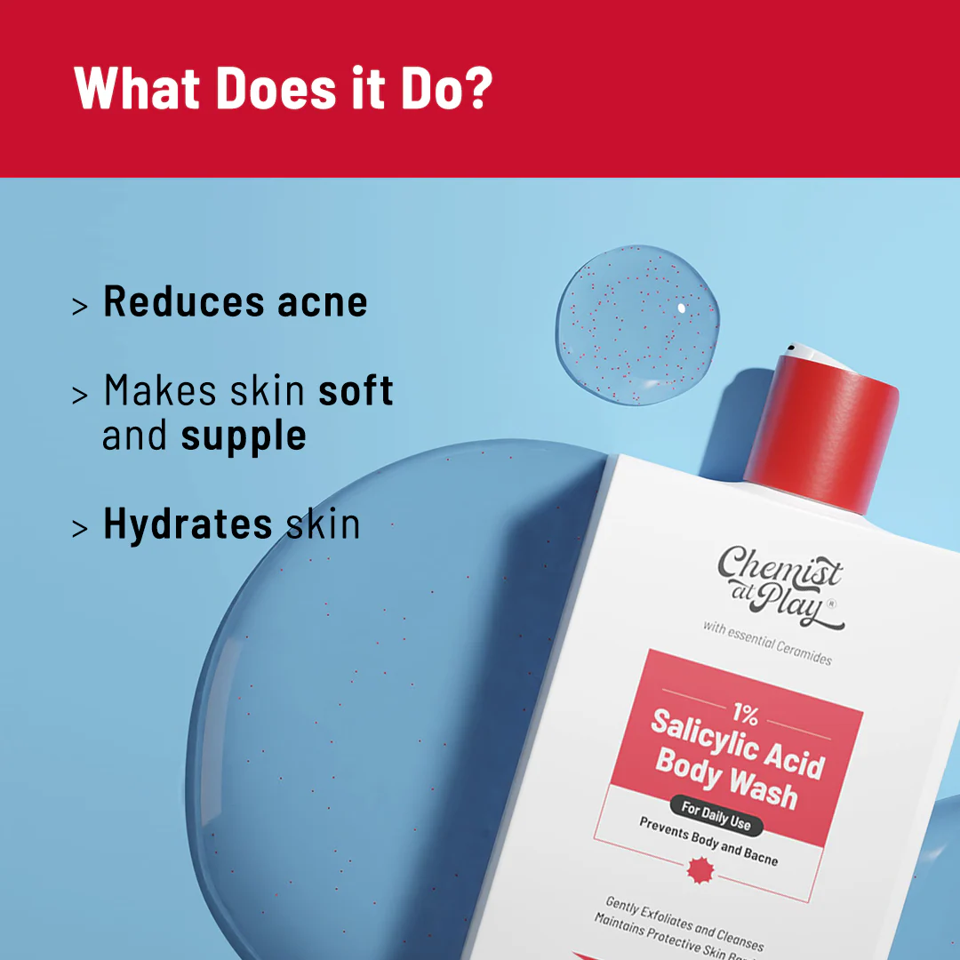 Daily Acne Control Combo (Acne Control Body Wash - 236 ml| Acne Control Face Wash - 100 ml) - Image 3