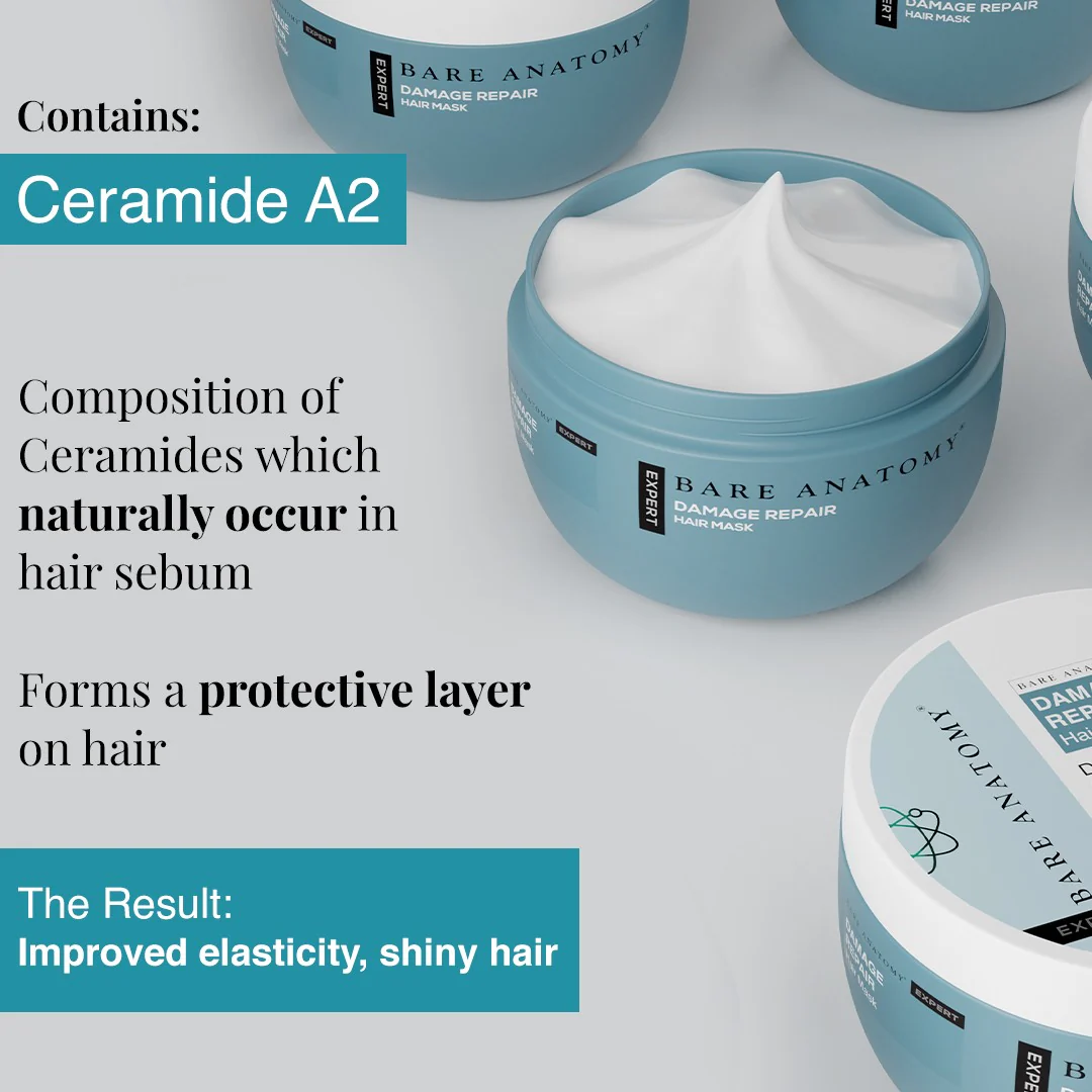 Damage Repair Hair Mask for Dry & Damaged Hair - 250 gm - Image 6