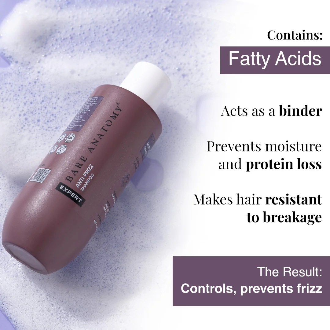 Anti-Frizz Shampoo with Rice Protein & Hyaluronic Acid for dry & frizzy hair - 250 ml - Image 5