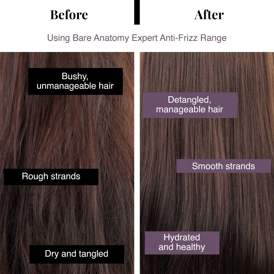 Anti-Frizz Shampoo with Rice Protein & Hyaluronic Acid for dry & frizzy hair - 250 ml - Image 6