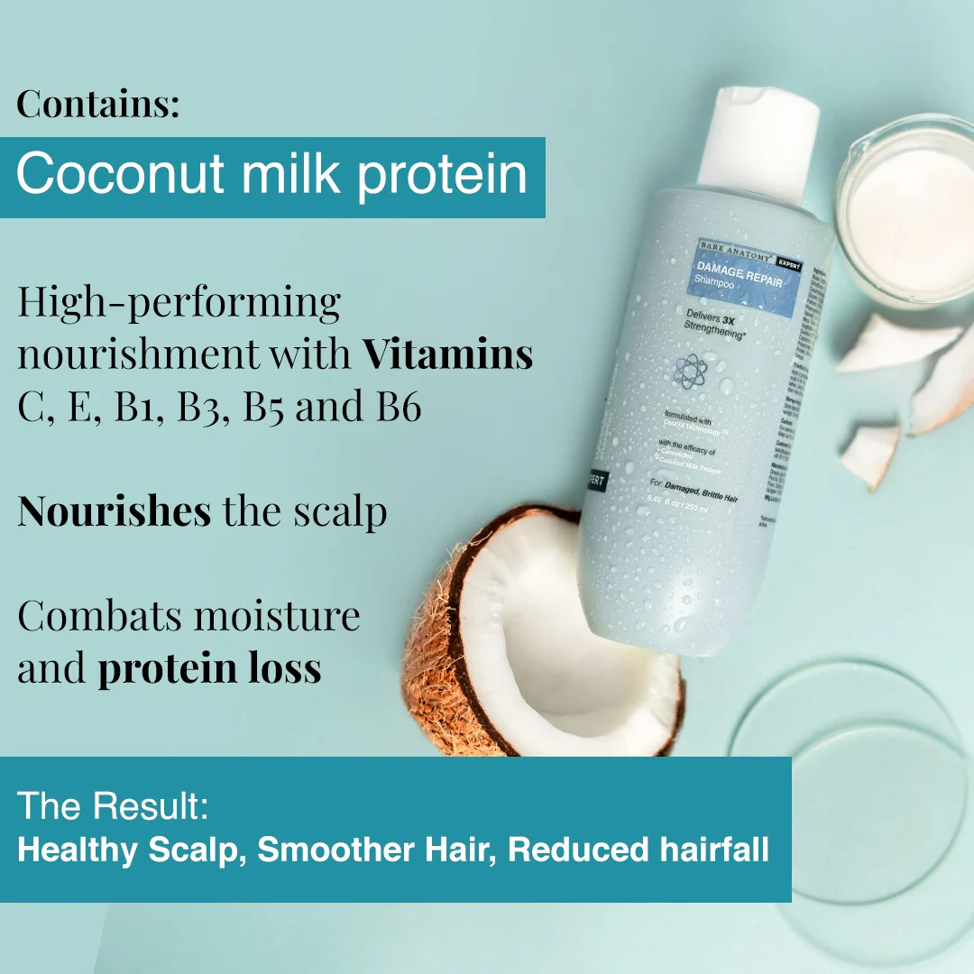 Damage Repair Kit (Shampoo - 250 ml | Mask - 250 ml | Serum - 100 ml) - Image 3