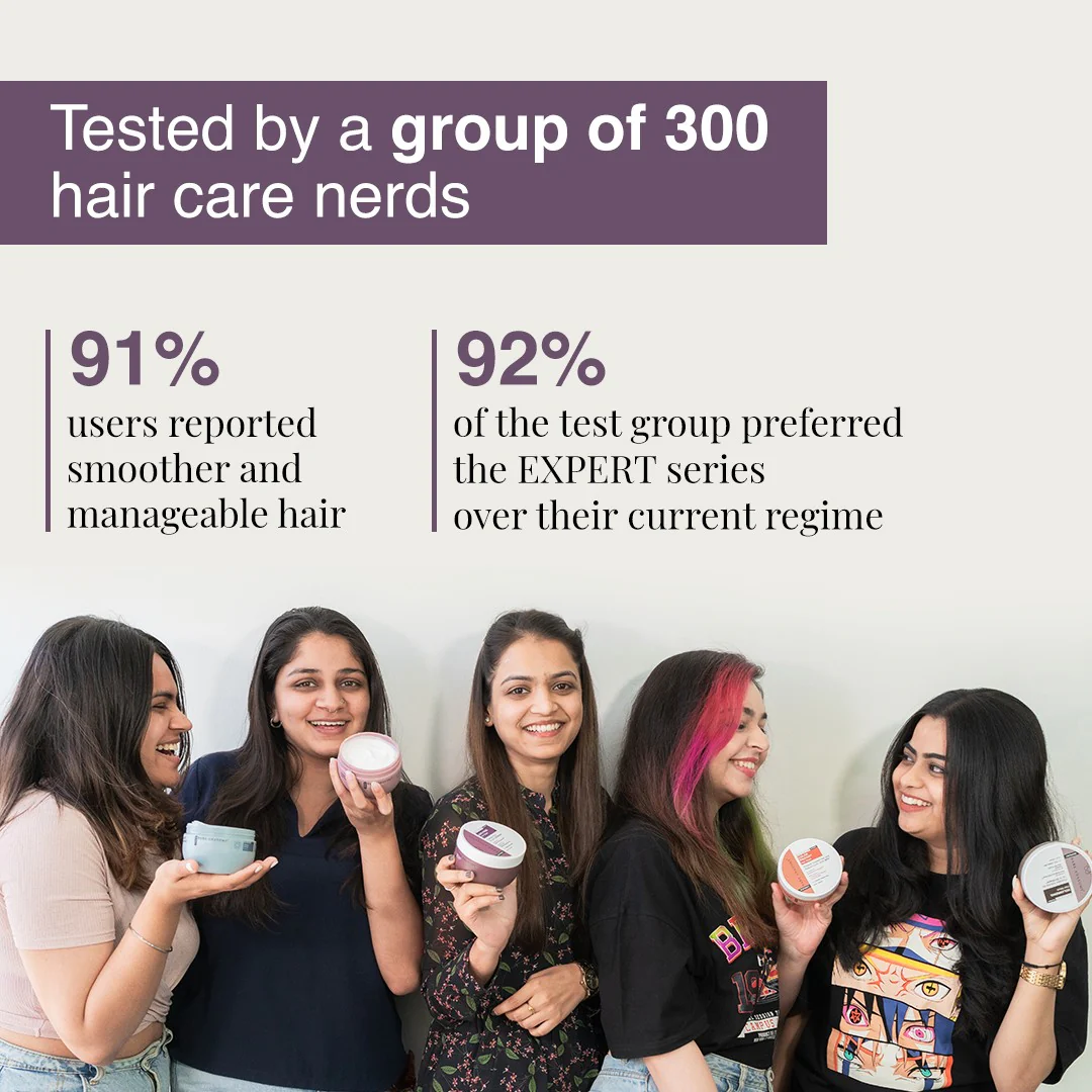 Anti-Frizz Hair Mask with Hyaluronic Acid for Frizzy Hair - 250 gm - Image 3