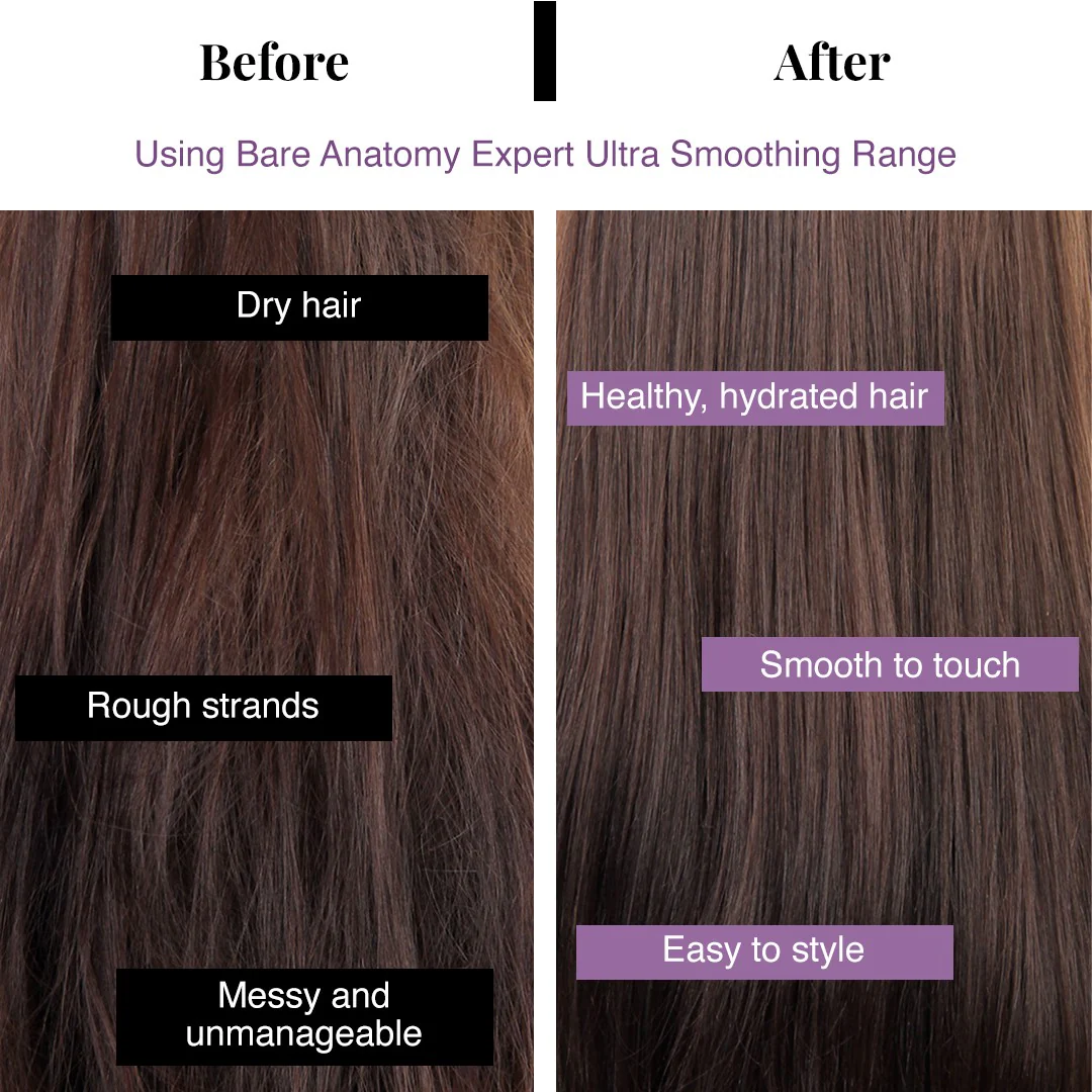 Ultra Smoothing Hair Serum with Vitamin E for Dry & Frizzy Hair | Improves Smoothness & Shine - 100 ml - Image 8