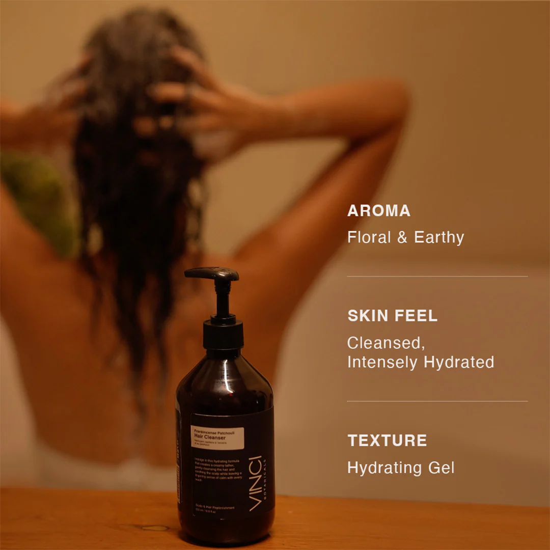 Frankincense Patchouli Hair Cleanser - 90 ml - Image 4
