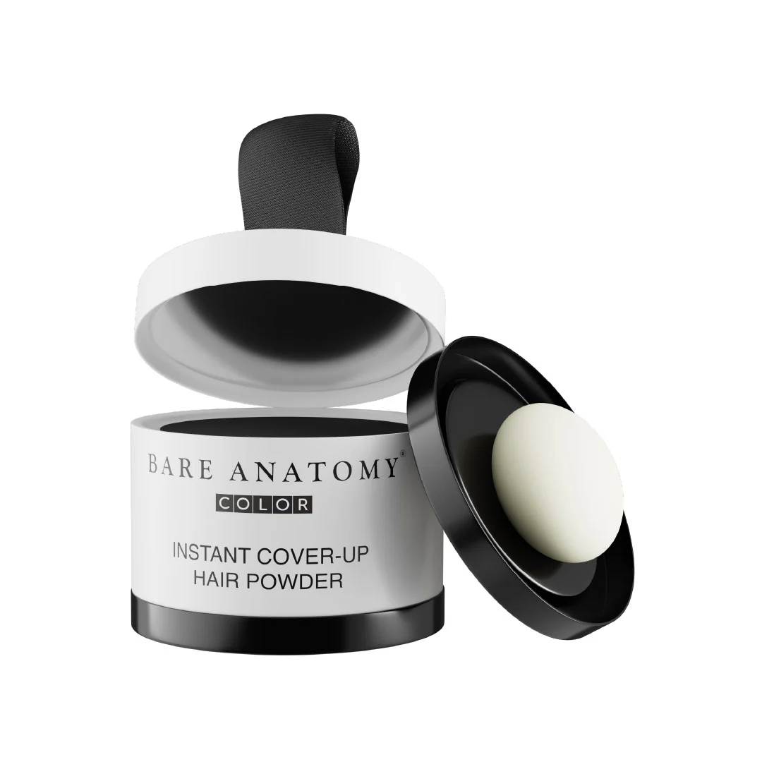 Instant Hair Cover-Up Powder (Black Color) - 4 gm - Image 10