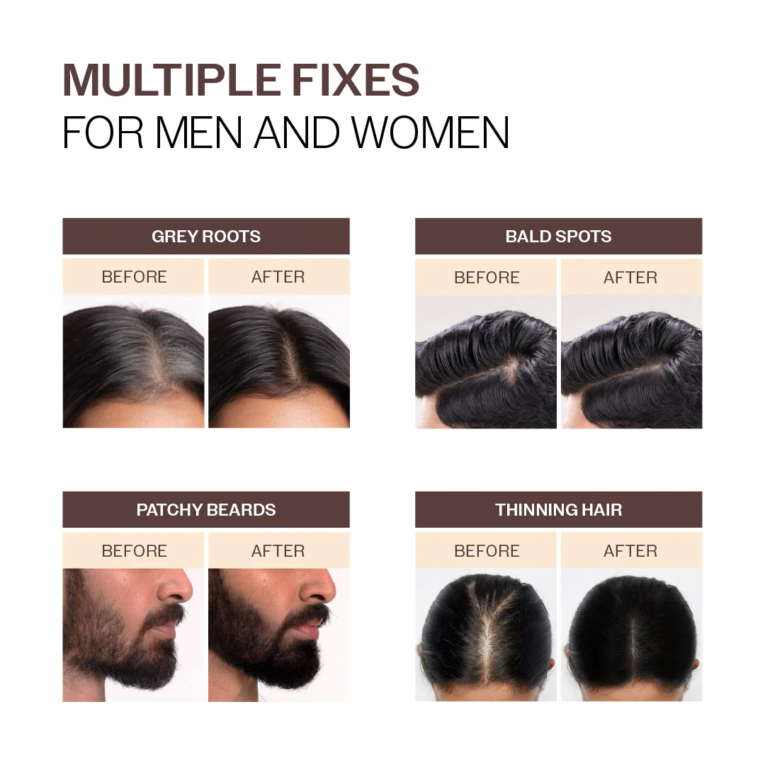 Instant Hair Cover-Up Powder (Brown Color) - 4 gm - Image 5