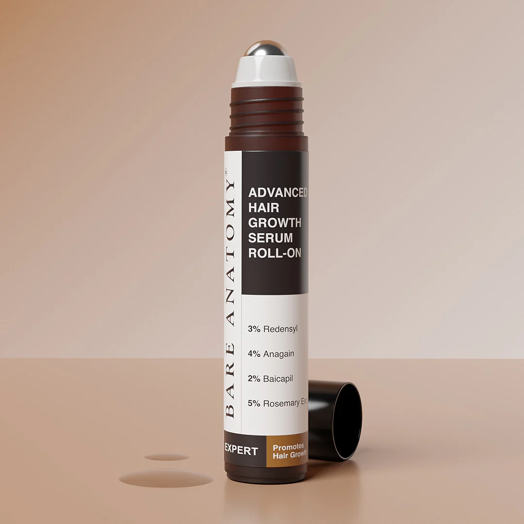 Hair Growth & Strength Combo (Hair Growth Serum Roll On - 25 ml | Anti-Hairfall Shampoo - 250 ml) - Image 2