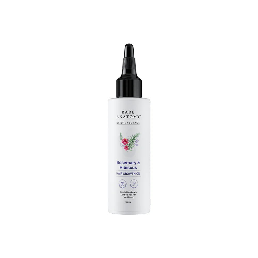 Rosemary & Hibiscus Hair Growth Oil with Redensyl & Biotin - 100 - Image 8