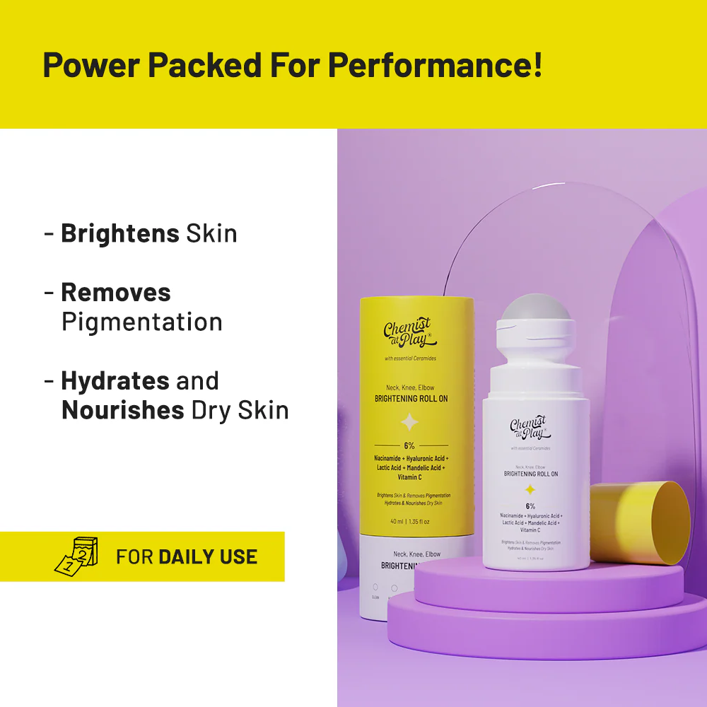 The Feel-Good Body Combo (Exfoliating Body Wash - 236 ml | Neck Knee Elbow Brightening Roll On - 40 ml) - Image 4