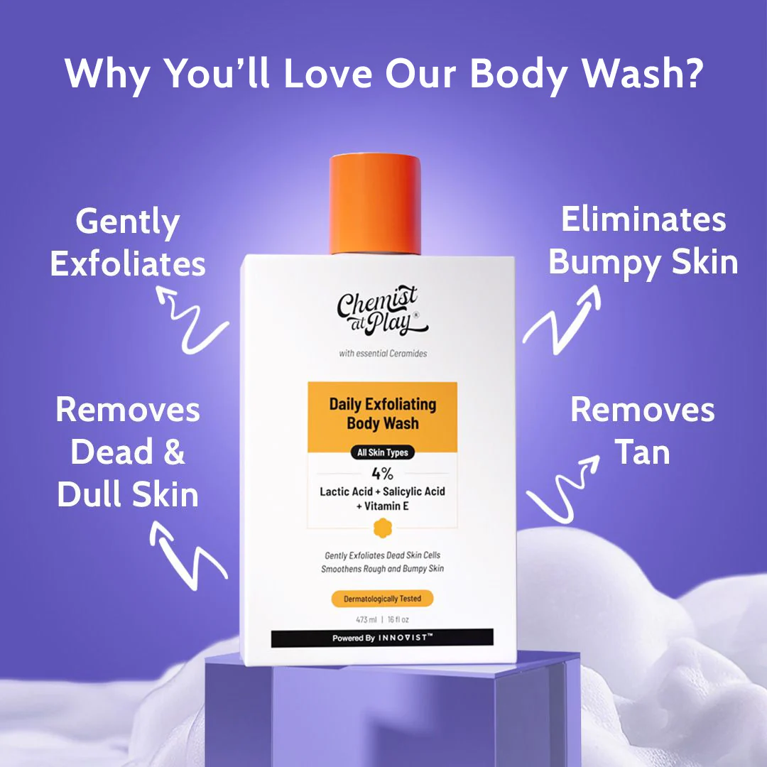 The Skin Reset Duo (Intensely Hydrating Gel Moisturizer - 100 gm | Exfoliating Body Wash - 236 ml) - Image 3