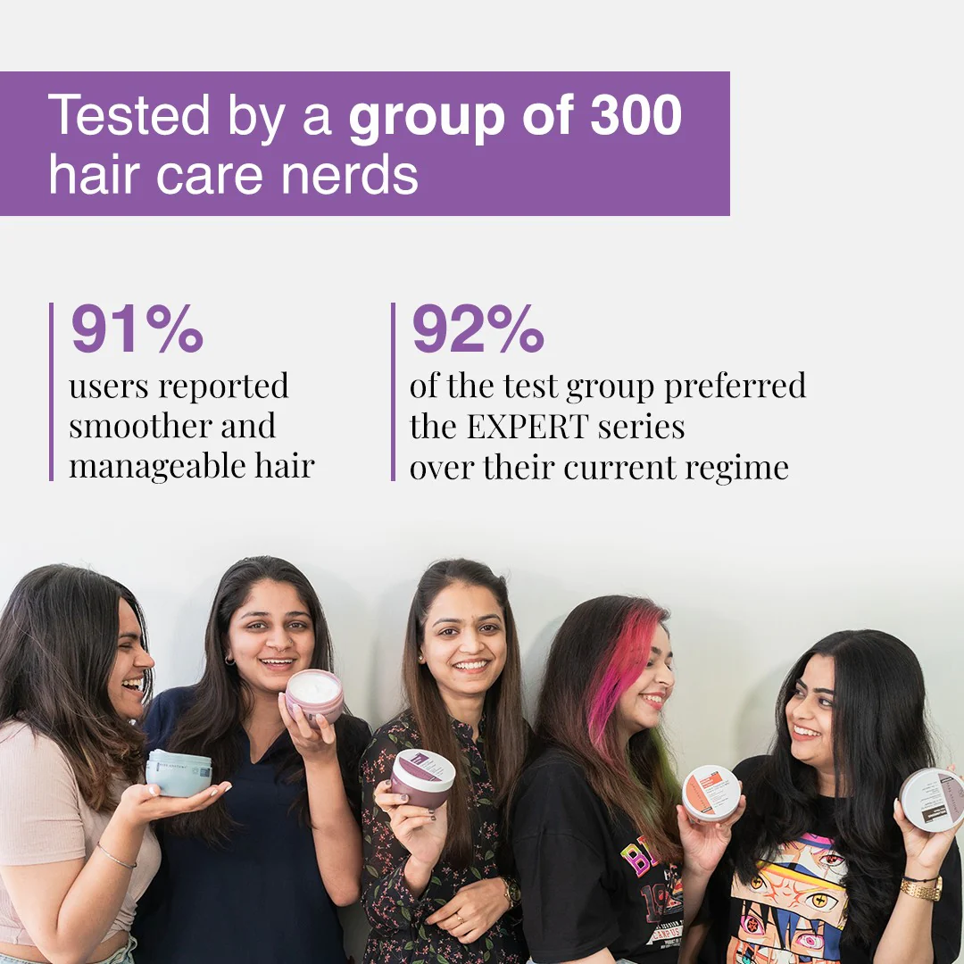 Ultra Smoothing Hair Mask with Shea Butter & Niacinamide for Frizzy Hair - 250 gm - Image 3
