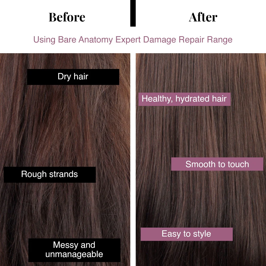 Ultra Smoothing Shampoo with Niacinamide & Aloe Vera Extract for Dry & Frizzy Hair- 750 ml - Image 4