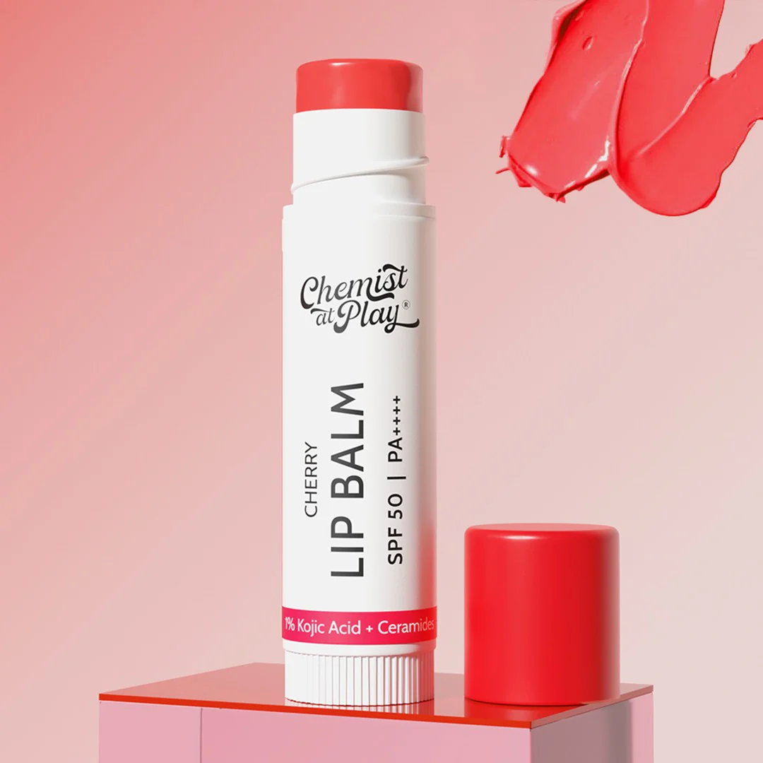 Cherry Lip Balm (4.5g) + Aqua Underarm roll on (40 ml) - Image 3
