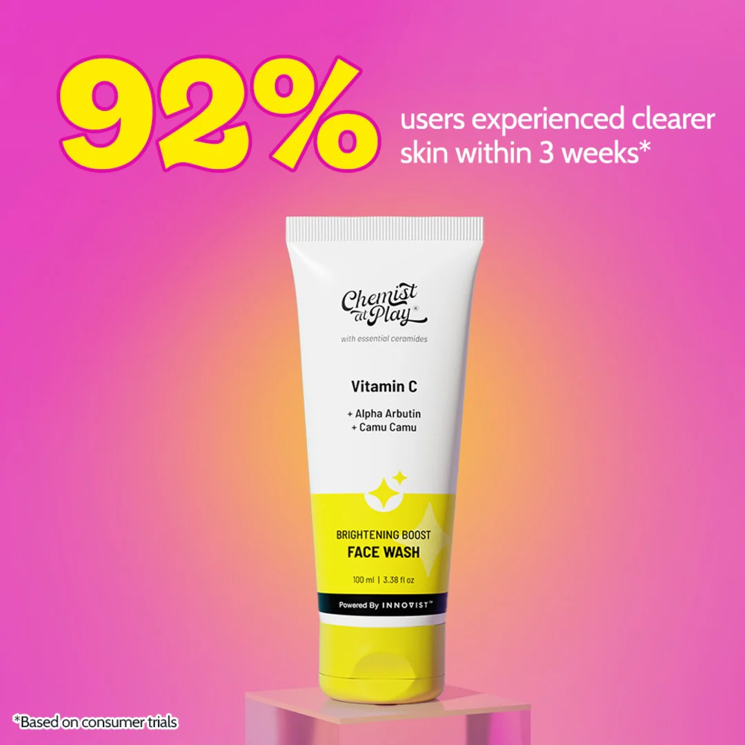 Vitamin C Face Care Combo (Brightening Boost Face Wash - 100ml | 10% Vitamin C Face Serum - 10 ml) - Image 5